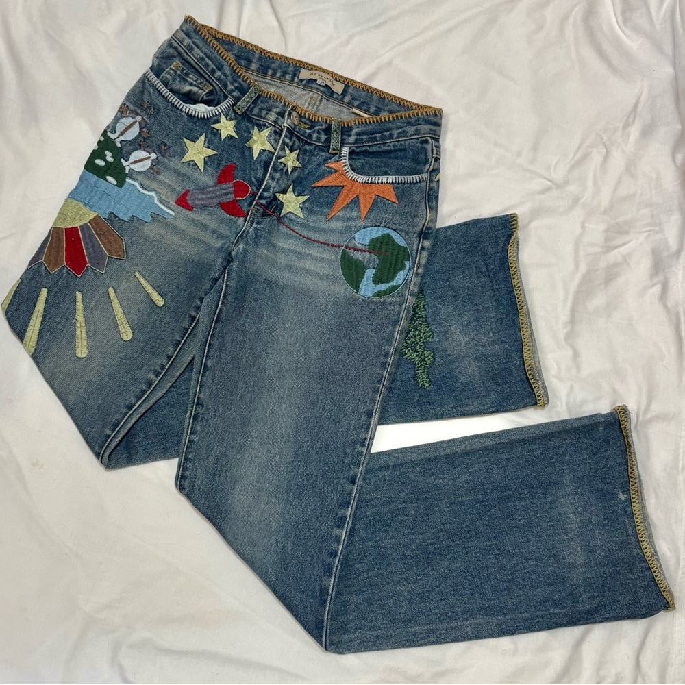 See by Chloé RARE Embroidered Jeans